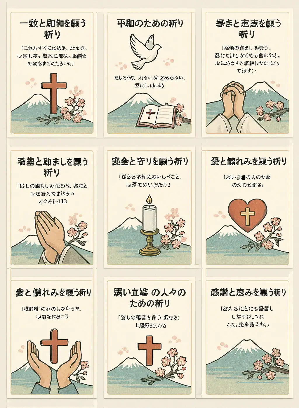 共同体のための祈り