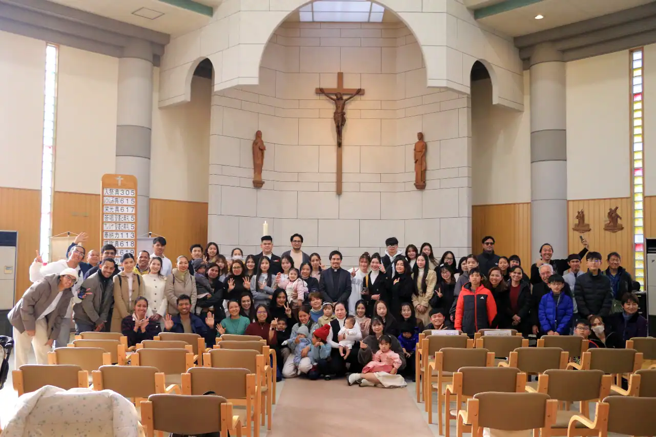 国際クリスマスミサ（宇部教会・2025年12月21日）