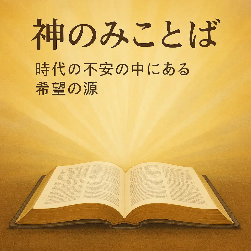神のみことば、時代の不安の中にある希望の源
