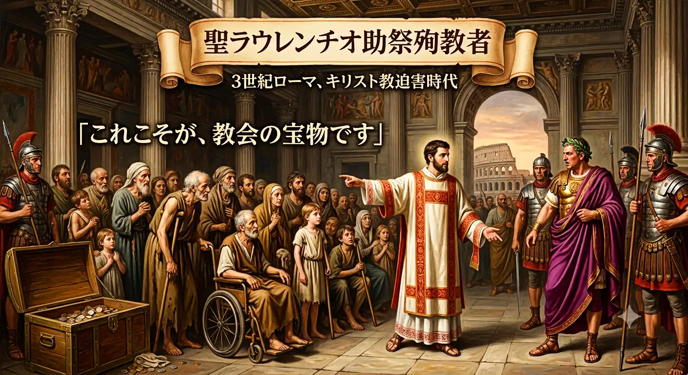聖ラウレンチオ助祭殉教者から学ぶ